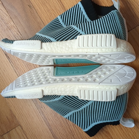 Adidas Parley NMD CS1 Parley Blue Spirit Mens 7.5 AC8597 - Picture 5 of 14